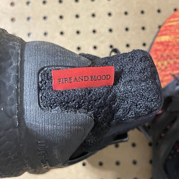 Adidas UltraBoost Shoes Mens 11 Red Game of Thrones 4.0 House Targaryen Dragons - Picture 8 of 11